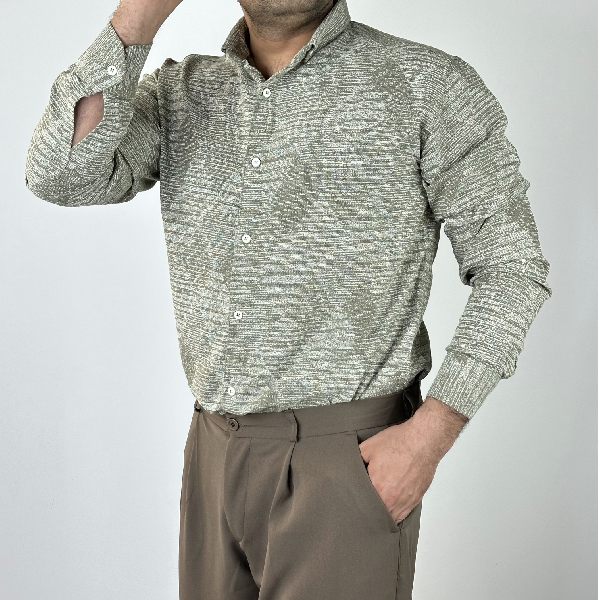 تصویر  پیراهن کنفی گرم بالا بهاره