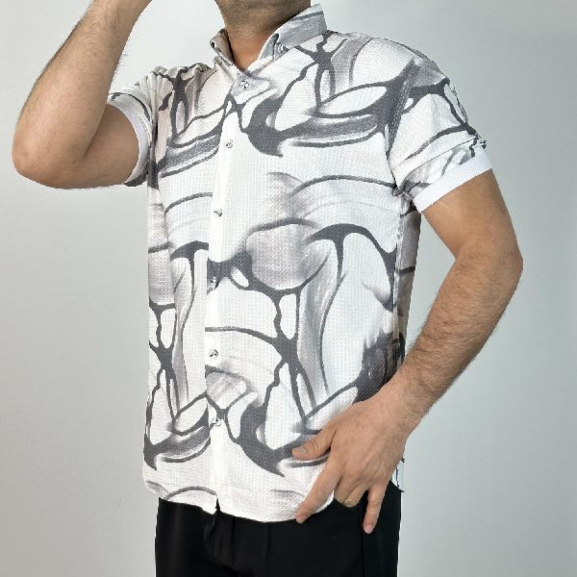 تصویر  پیراهن پارچه ویسکوز