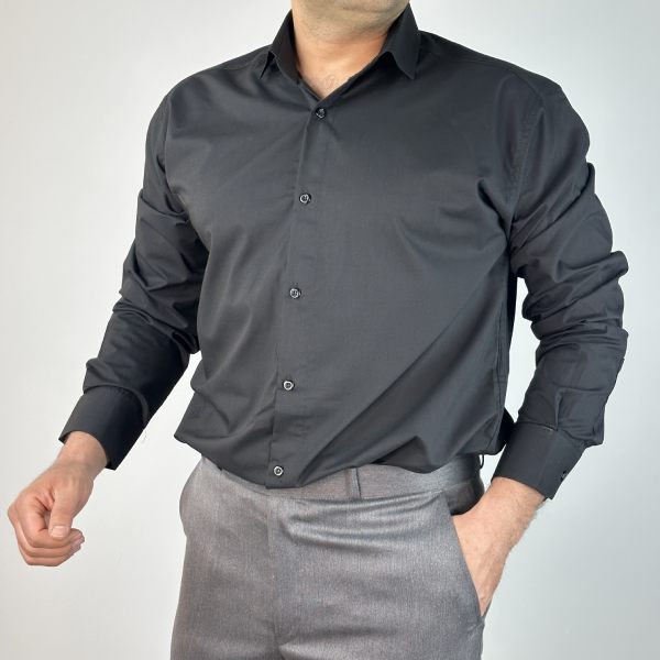 تصویر  پیراهن رسمی ساده