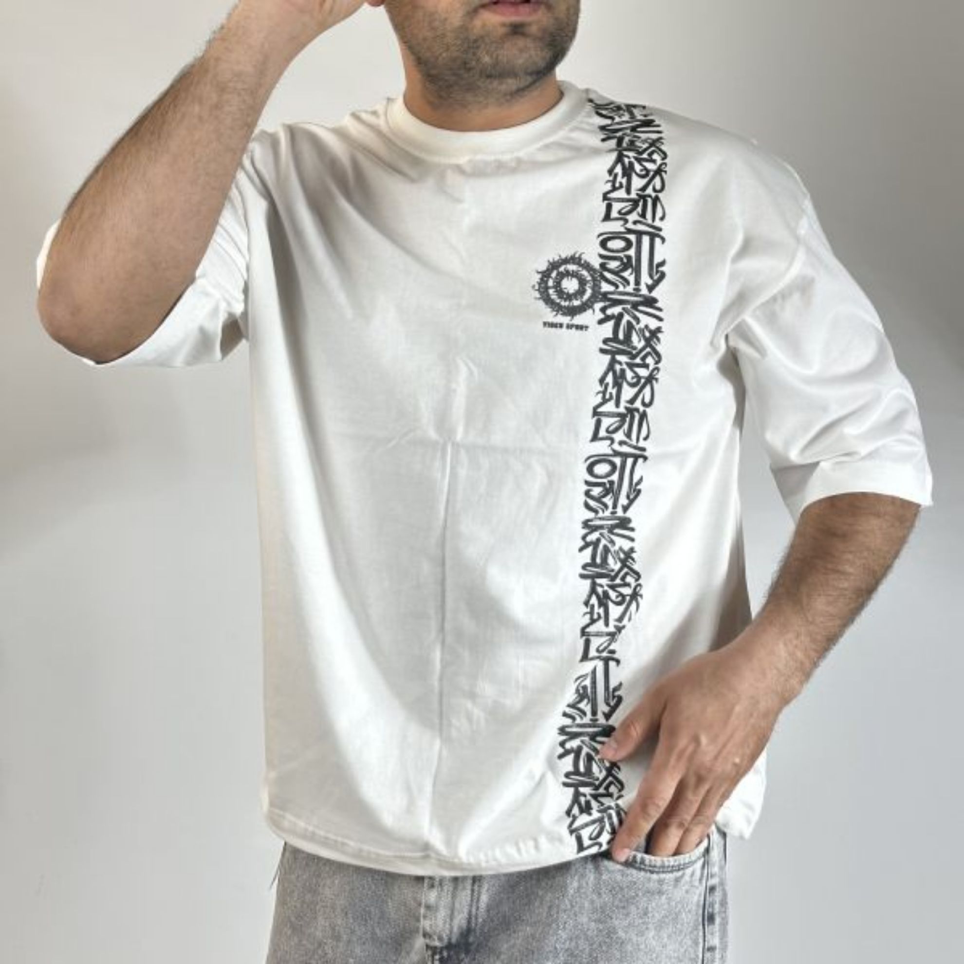 تصویر  تیشرت لش پنبه