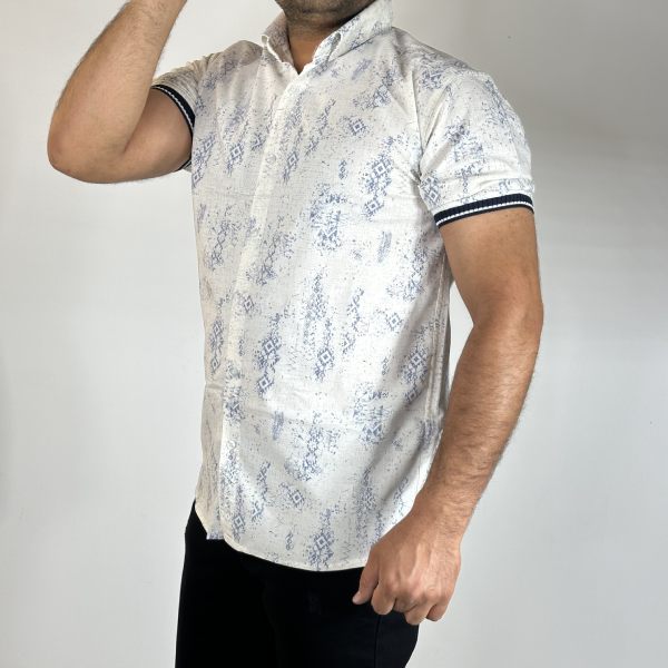 تصویر  پیراهن کنفی بازوکش