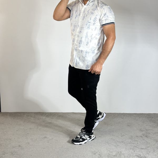 تصویر  پیراهن کنفی بازوکش