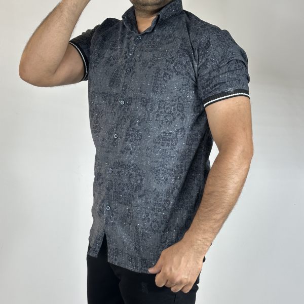 تصویر  پیراهن کنفی بازوکش