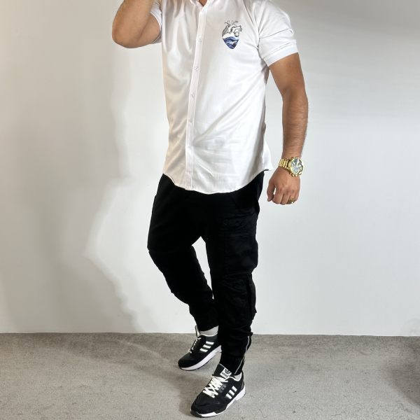 تصویر  پیراهن میله ای لخت