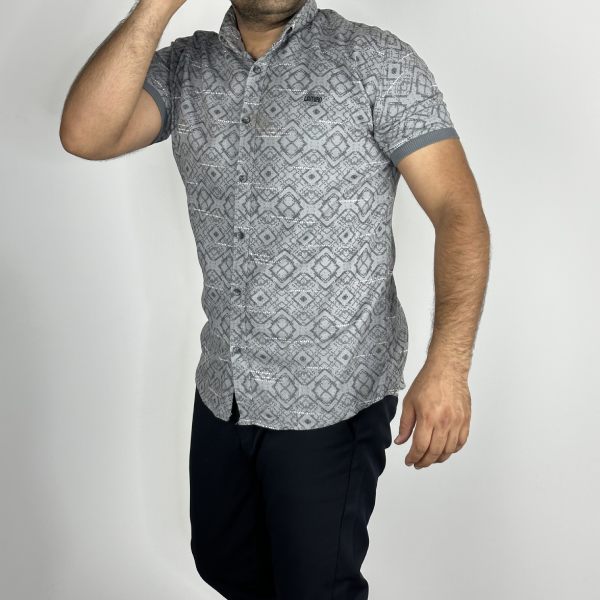 تصویر  پیراهن کنفی بازوکش