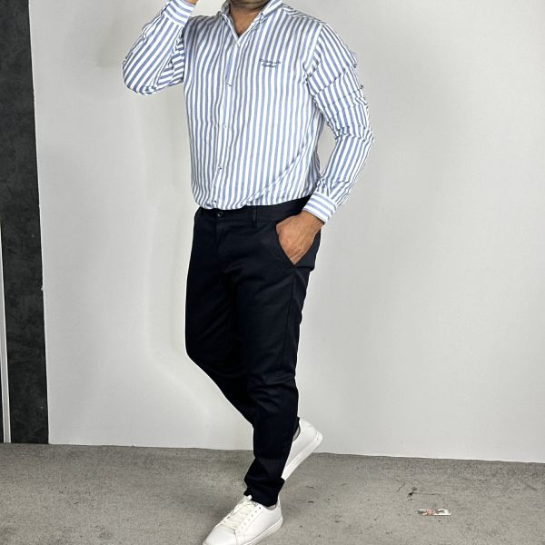 تصویر  پیراهن راه راه