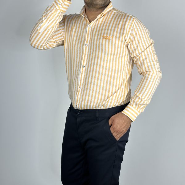 تصویر  پیراهن راه راه