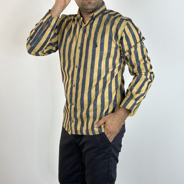 تصویر  پیراهن راه راه