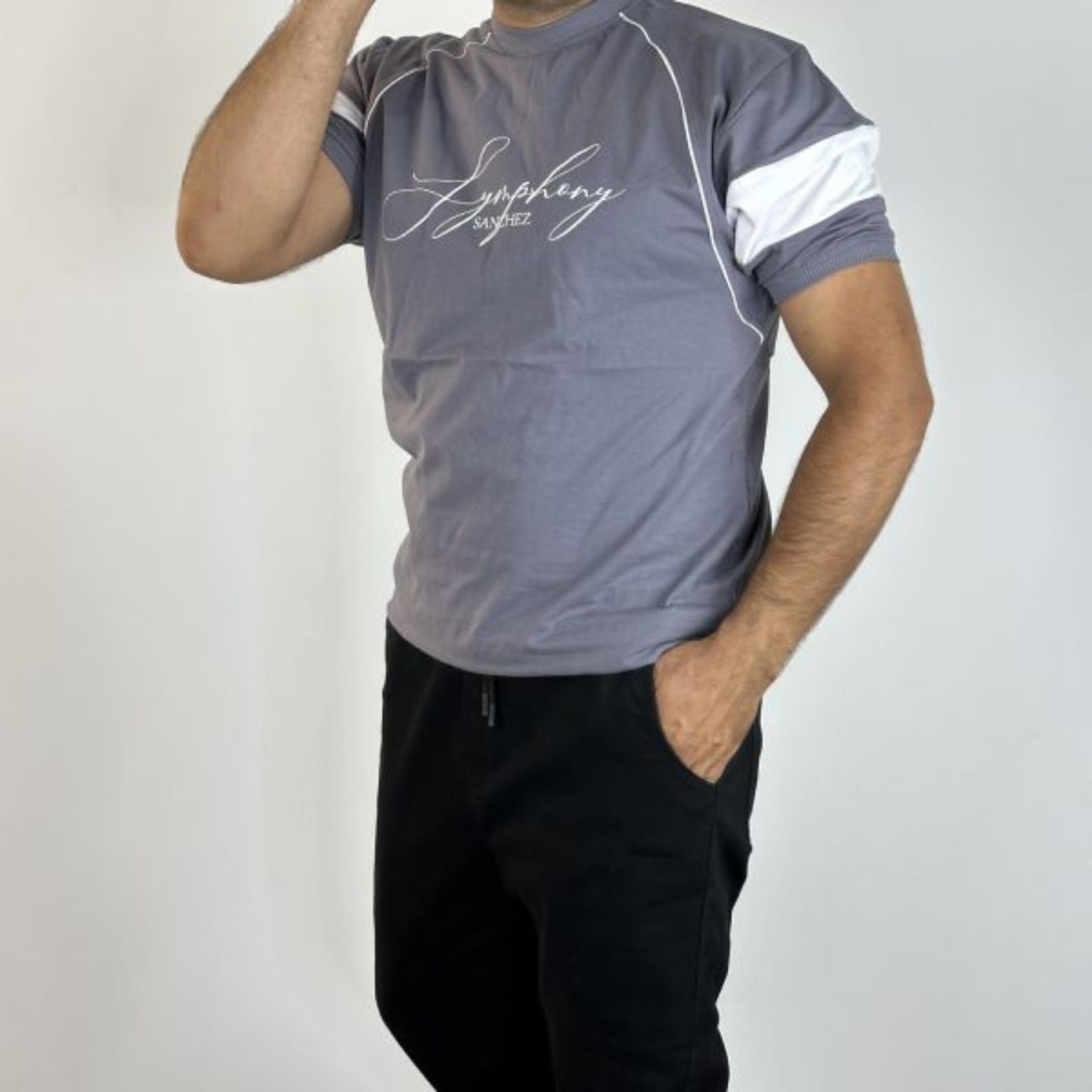 تصویر  تیشرت بازوکش