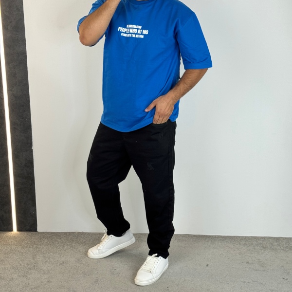 تصویر  شلوار مام فیت