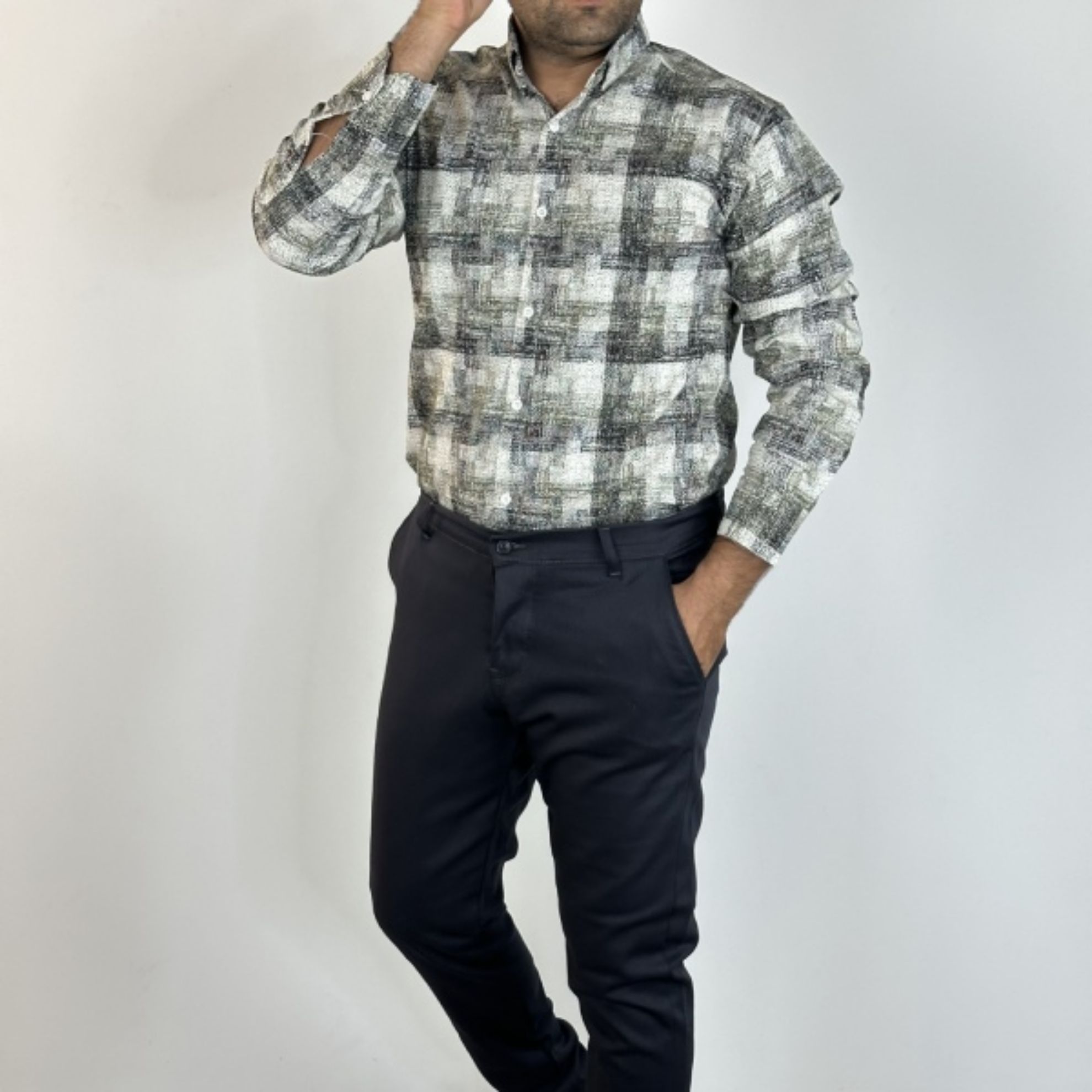 تصویر  پیراهنی کنفی