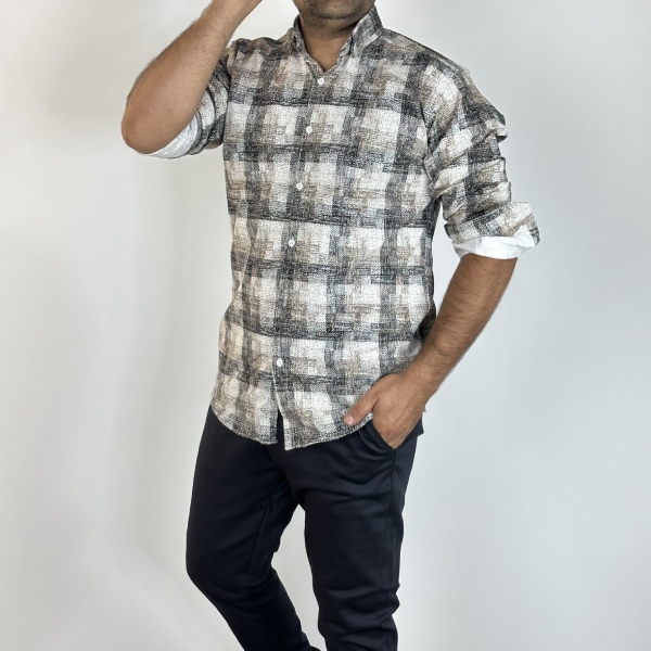 تصویر  پیراهنی کنفی